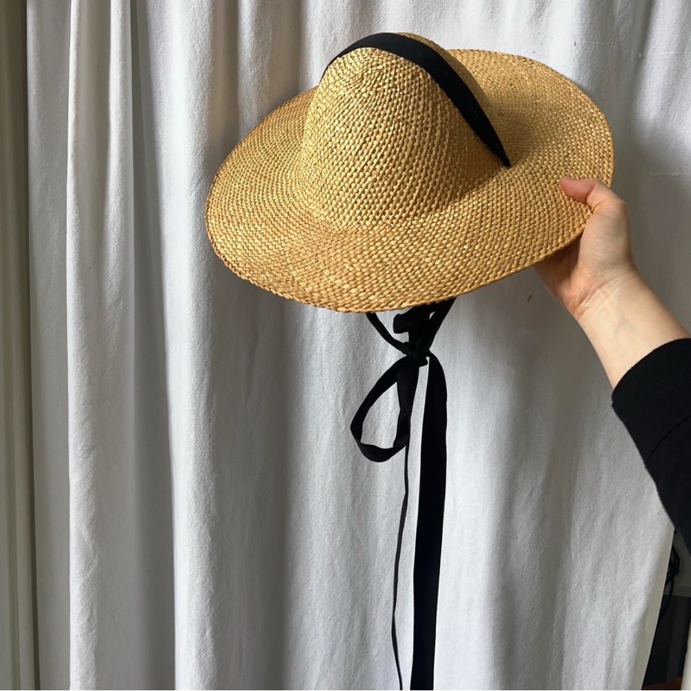 Clyde Adriatic Hat with Black Ribbon